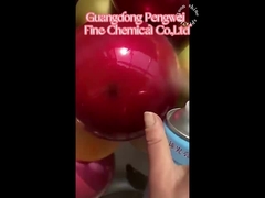 Non Corrosive Balloon Shine Spray Transparent Color Anti Oxidation