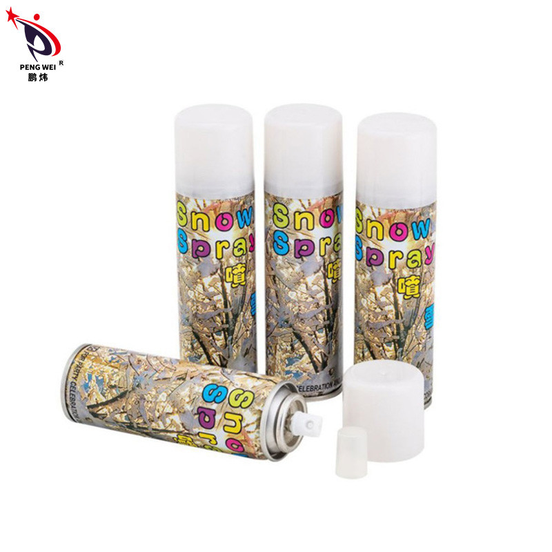 CE Multicolor Fake Taiwan Snow  Spray , Harmless Snow Spray For Wedding