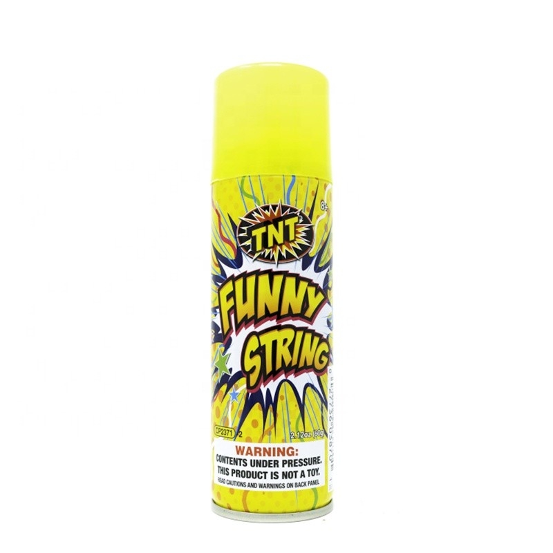 ISO9001 Multicolor Silly String Spray Practical Durable For Party