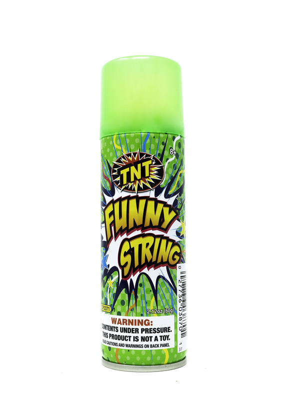 ISO9001 Multicolor Silly String Spray Practical Durable For Party