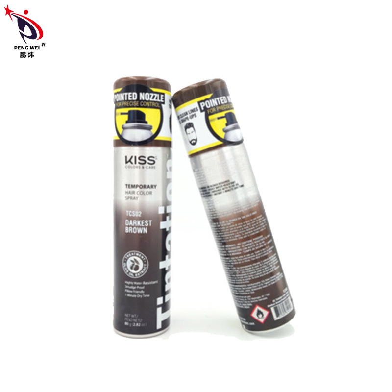 Multi Scene Dry Waterproof Hair Color Spray Unisex Sweat Resistant