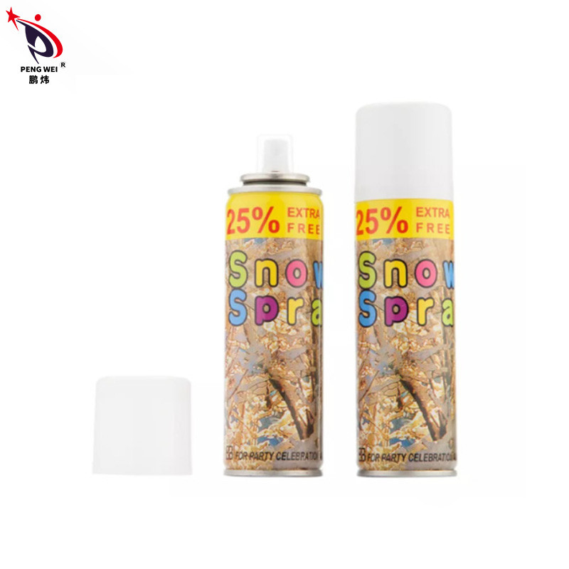 CE Multicolor Fake Taiwan Snow  Spray , Harmless Snow Spray For Wedding