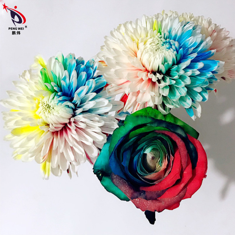 MSDS 350ml Flower Pearl Color Spray , Tinplate Paint Spray For Flowers
