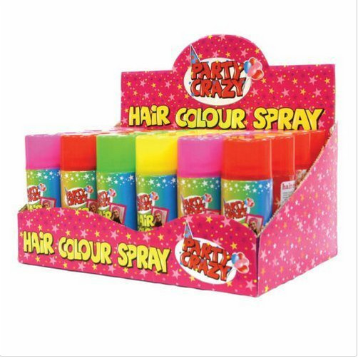 45x110MM Washable Hair Color Sprays Odorless 6 Colors Assorted