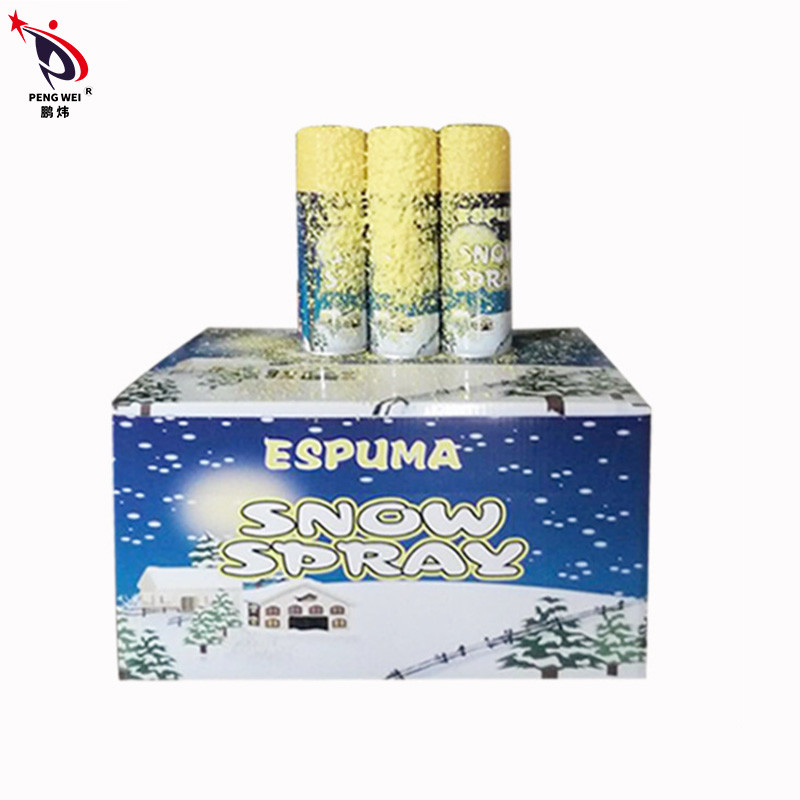 Eco Friendly Artificial Snow Spray Decorative Birthday Party Celebration Snow Spray Foam