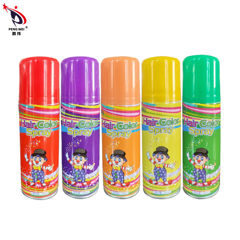 Washable Hair Dye Hairstyle Hair Color Sprays 125ml Non Toxic