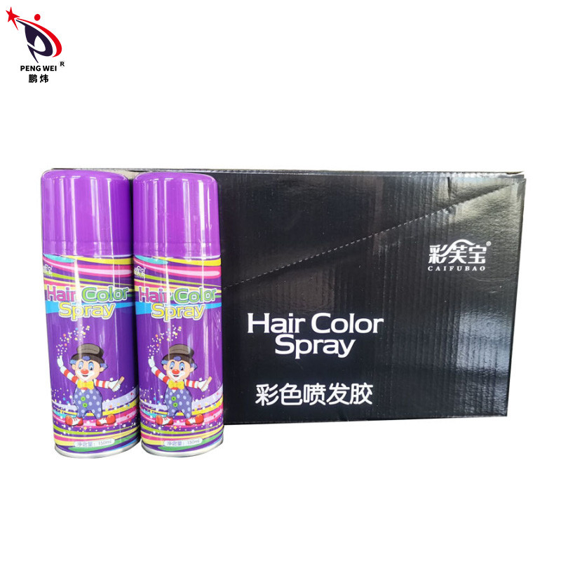 Washable Hair Dye Hairstyle Hair Color Sprays 125ml Non Toxic