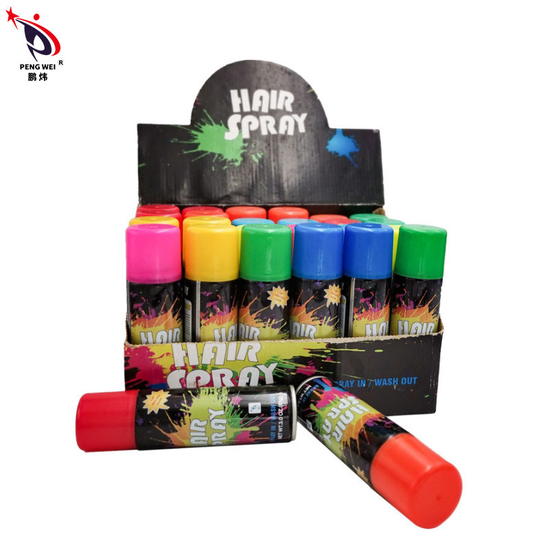 250ml Temporary Washable Hair Color Dye Spray Private Label