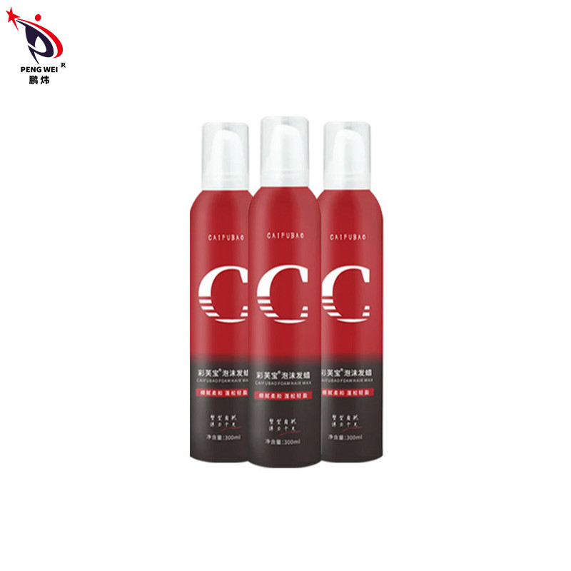 Anti Frizz Foam Hair Wax Spray Moisturizing Styling Foam Hair Wax Spray Men Women Hair Wax Products Private Label Custom