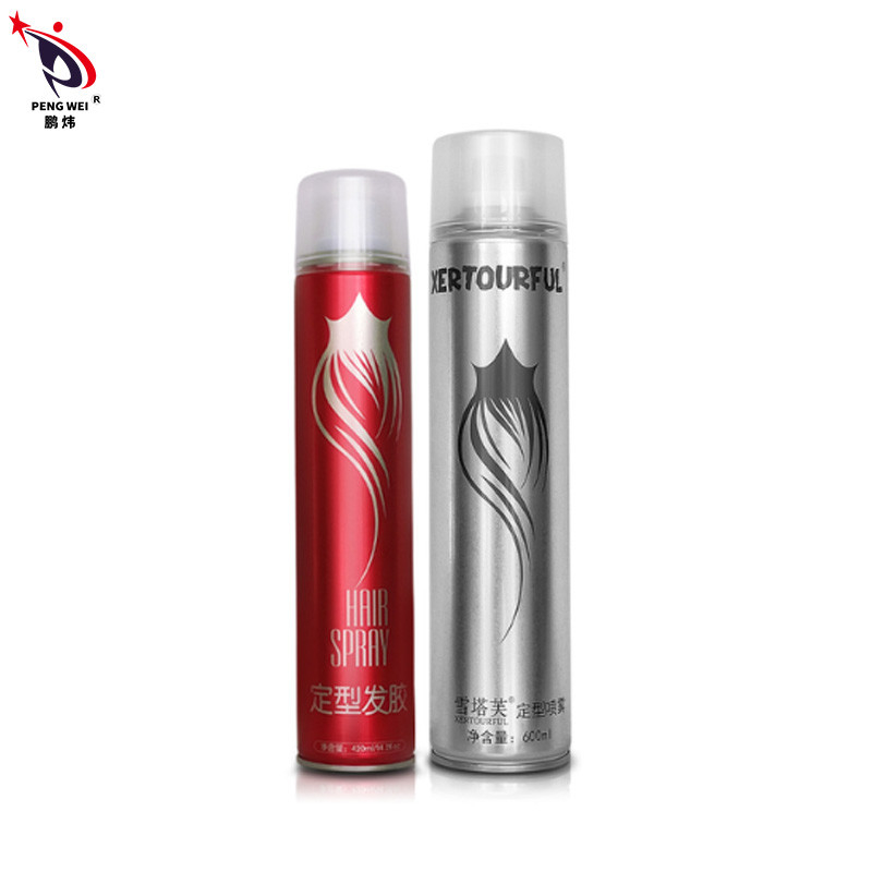 Custom Instant Strong Hold No Smell Aerosol Hair Spray For Men And Female