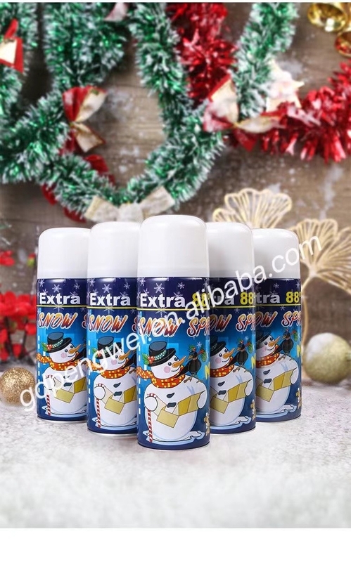 70g  Foam Artificial Snow Spray Joker Festival Holiday Party Carnival Decoration