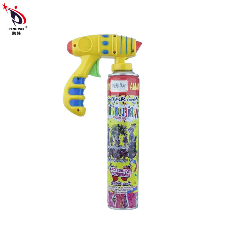 350ml Party String Gun Party Events Birthday Halloween New Year Celebration For Litter Kids Fun