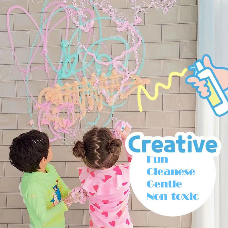 OEM Baby Bubble Foam Spray For Relaxing Coloring Patterns