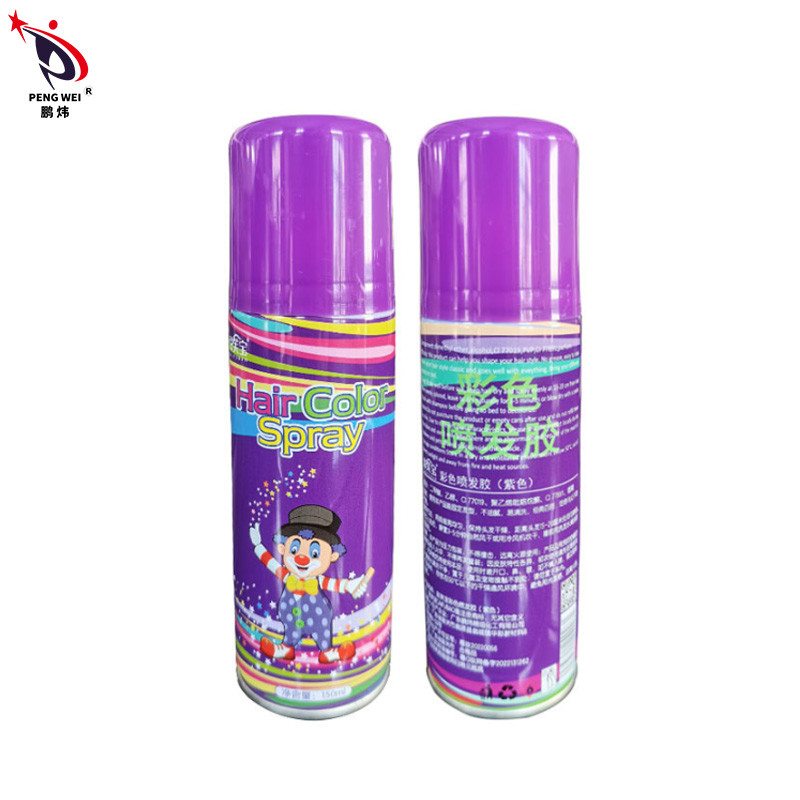 Long Lasting Washable Hair Color Sprays With Customized Fragrance Alcohol Ingredients