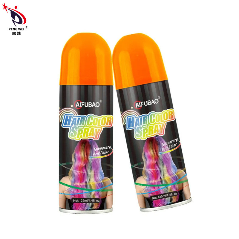 Custom Hairdressing Hair Dye Color Spray Temporary Party Washable