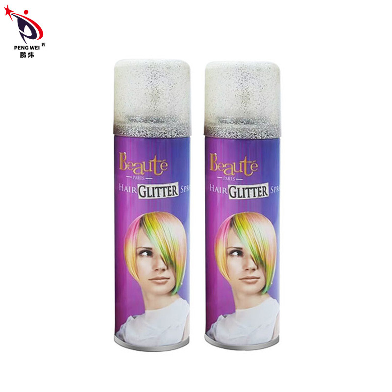 200ml Harmless Hair Glitter Spray Gold Color Nontoxic Durable