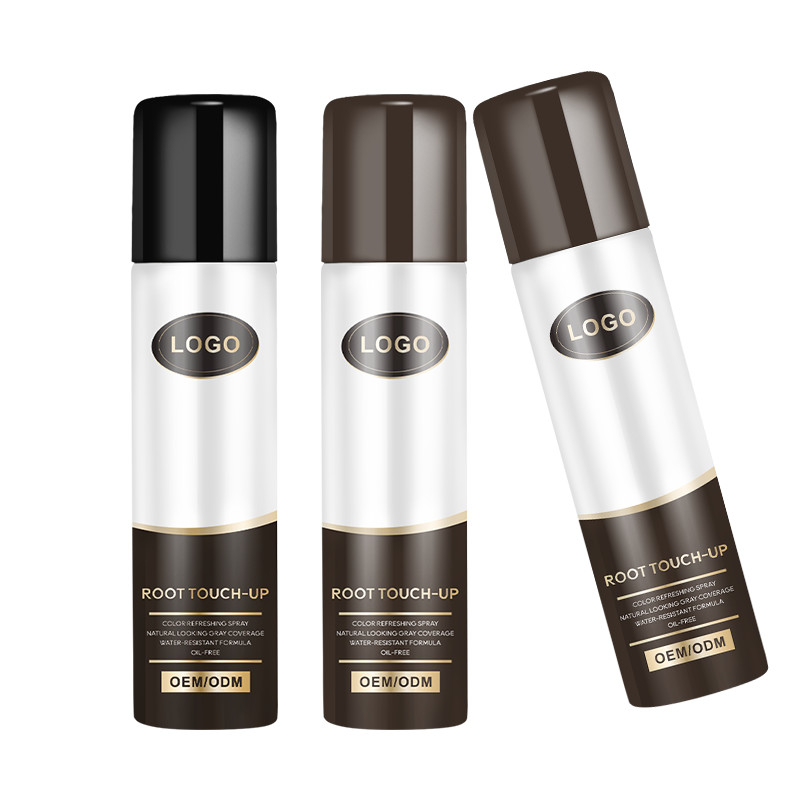 OEM Hair Color Sprays Root Color Makeup To Conceal Gray Roots In Second