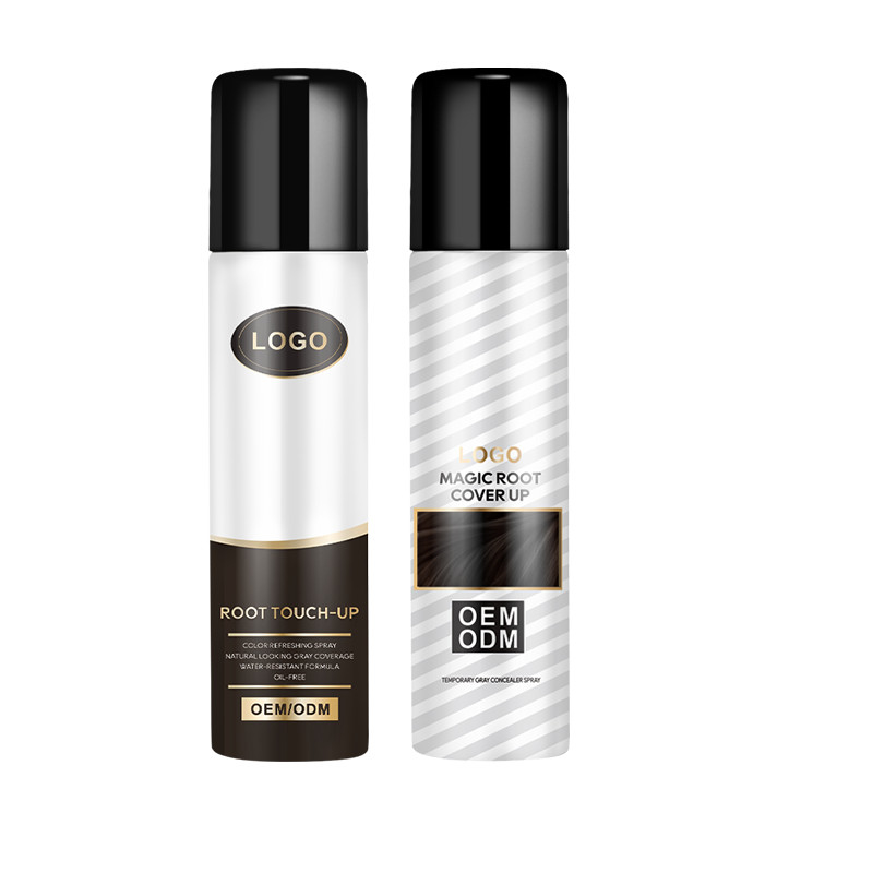 OEM Hair Color Sprays Root Color Makeup To Conceal Gray Roots In Second