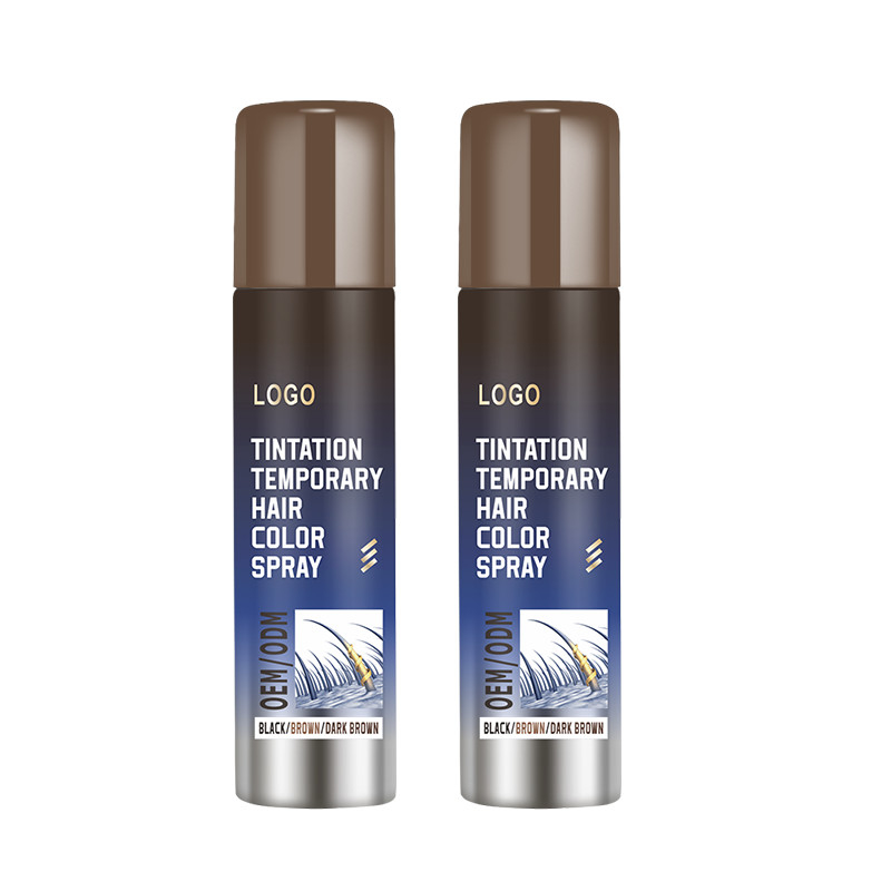 Temporary Washable Hair Color Spray 52*128mm Can Blue Color