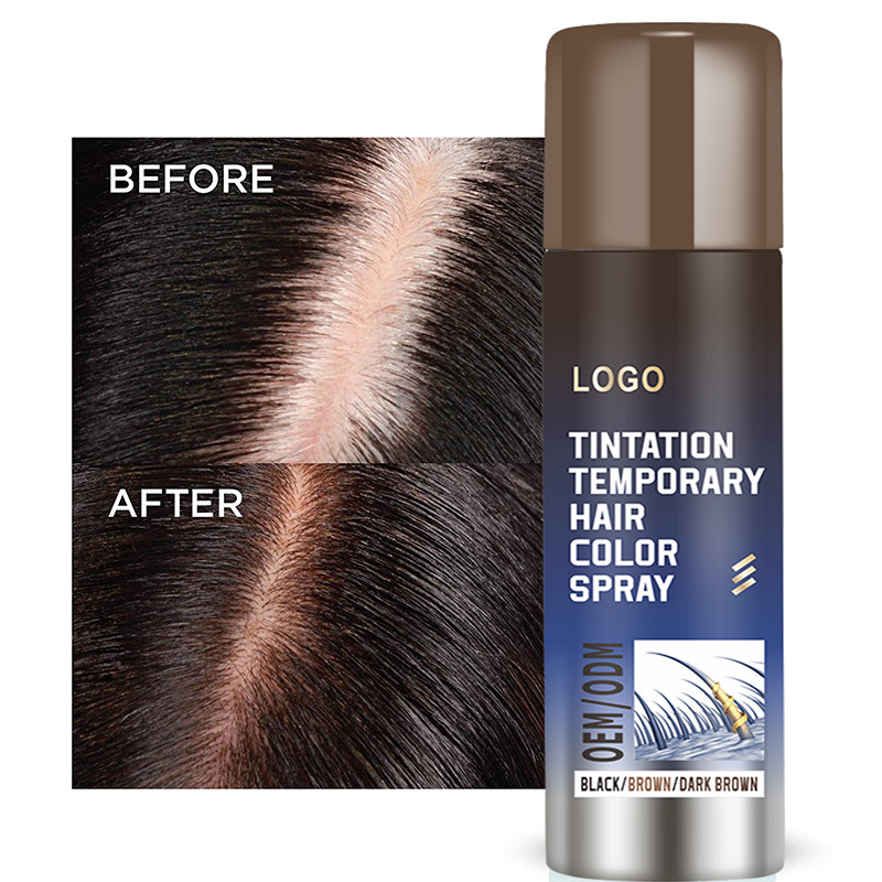 Temporary Washable Hair Color Spray 52*128mm Can Blue Color