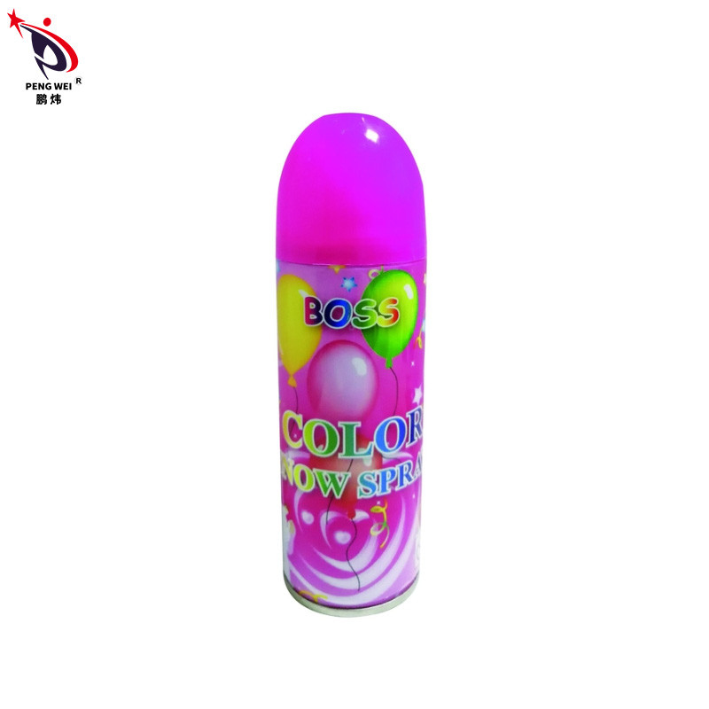 White Or Colorful Artificial Snow Spray 400ml Festival Celebration